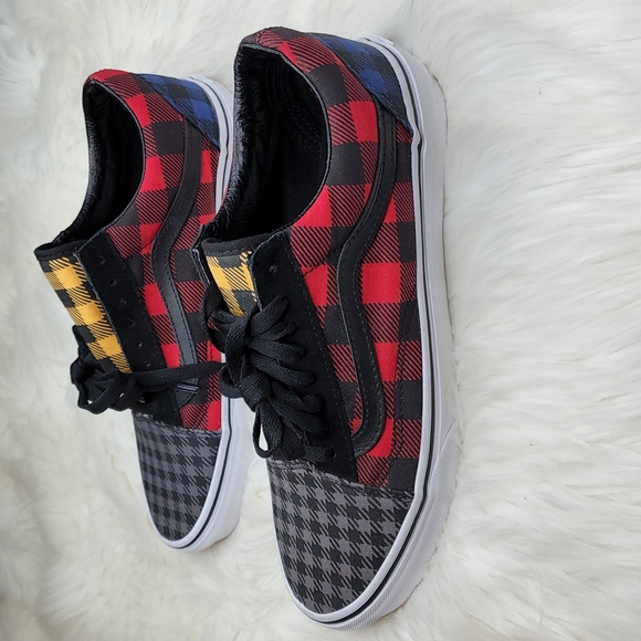 VANS What The Buffalo Old Skool Canvas Lace Up Sneakers Shoes NEW - Picture 10 of 14